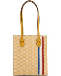 Moreau - Cannes Vertical Tote Mm With Stripes, , 100% Canvas - Lyst