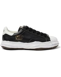 Maison Mihara Yasuhiro - Blakey Og Leather Low Top Sneakers, 100% Calf Leather - Lyst