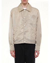 Ami Paris - Ami De Coeur Coach Jacket - Lyst
