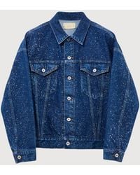 CANTATE - Big Trucker Jacket - Lyst