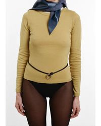 PIEN STUDIOS - Leather Knot Belt - Lyst