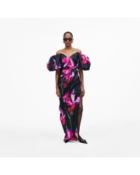 Marc Jacobs - Future Floral Strapless Gown Dress - Lyst