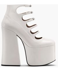 Marc Jacobs - The Patent Leather Kiki Ankle Boots - Lyst