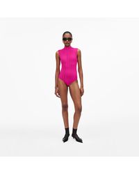 Marc Jacobs - Seamless Monogram Bodysuit - Lyst