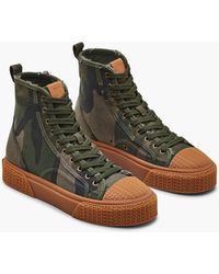 Marc Jacobs - The Camo Jacquard High Top Sneaker - Lyst