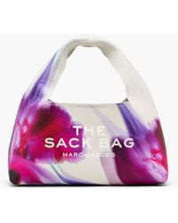 Marc Jacobs - The Future Floral Leather Mini Sack Bag - Lyst