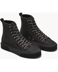 Marc Jacobs - The Crystal Canvas High Top Sneaker - Lyst