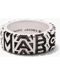 Marc Jacobs - The Monogram Engraved Ring - Lyst