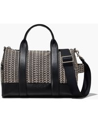 COACH Leather Abby Duffle in sv/Cargo 