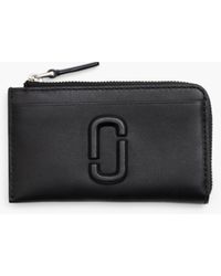 Marc Jacobs - The Leather J Marc Top Zip Multi Wallet - Lyst