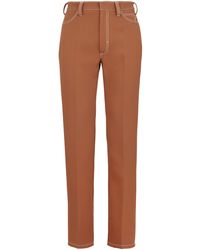 Marco De Vincenzo Denim Trousers Slacks and Chinos Marco De Vincenzo Trousers Womens Trousers Slacks and Chinos 