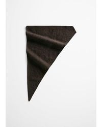 Marc O' Polo - Sciarpa Triangolare Lavorata A Maglia - Lyst