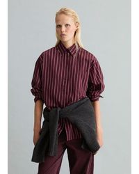 Marc O' Polo - Loszittende Gestreepte Blouse - Lyst