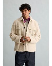Marc O' Polo - Teddyjasje, Regular - Lyst