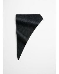 Marc O' Polo - Sciarpa Triangolare Lavorata A Maglia - Lyst