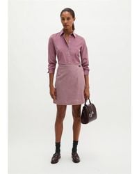Marc O' Polo - Mini-Wikkelrok, Regular - Lyst