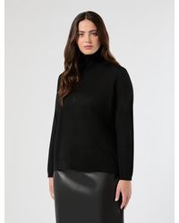 Marina Rinaldi - Pull À Col Roulé En Pure Laine - Lyst