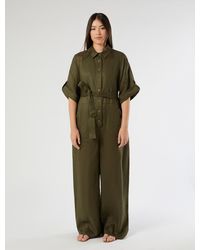 Marina Rinaldi - Combinaison En Lin - Lyst