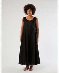 Marina Rinaldi - Langes Kleid Aus Leinen - Lyst