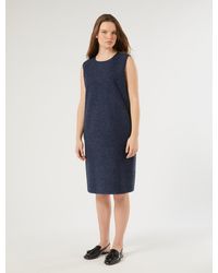 Marina Rinaldi - Kleid Aus Jersey-Doppelgewebe - Lyst