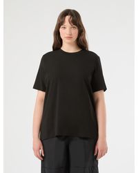 Marina Rinaldi - T-Shirt Aus Jersey Und Popeline - Lyst