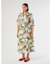 Marina Rinaldi - Robe À Double Boutonnage En Popeline - Lyst