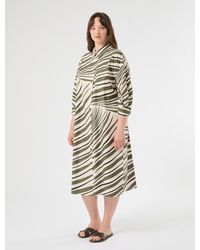 Marina Rinaldi - Robe-Chemise En Popeline De Coton - Lyst