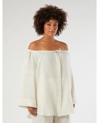 Marina Rinaldi - Chemisier En Pur Lin - Lyst