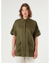 Marina Rinaldi - Veste Saharienne En Lin - Lyst