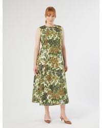 Marina Rinaldi - Robe En Popeline De Coton - Lyst