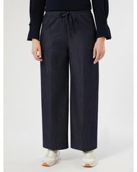 Marina Rinaldi - Hose Aus Leichtem Denim - Lyst