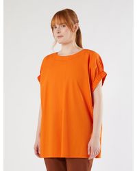 Marina Rinaldi - Chemisier En Popeline De Coton - Lyst