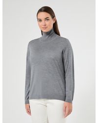Marina Rinaldi - Pull À Col Roulé En Pure Laine - Lyst