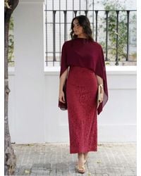 Mariquita Trasquilá - Vestido Encaje Cala - Lyst
