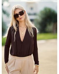 Mariquita Trasquilá - Body Escote V - Lyst