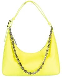 Givenchy Moon Cut-out Small Hobo Bag - Yellow