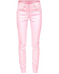 Givenchy Candy Pink Stretch Glitter Denim Pant