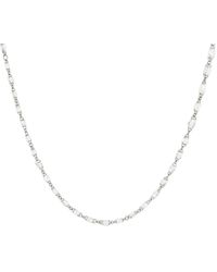 Fred Leighton Briolette Diamond Chain Necklace - Metallic