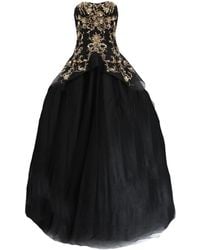 black dresses with gold
