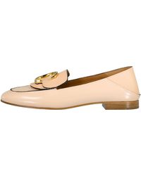 Chloé Shiny Calfskin Loafer - Pink