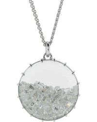 Renee Lewis Diamond Shake Necklace - Metallic
