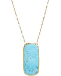 Gurhan One-of-a-kind Turquoise Pendant Necklace - Blue