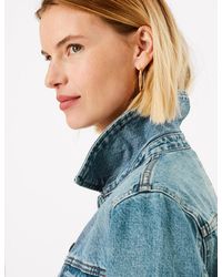 marks and spencer indigo denim jacket