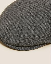 Marks & Spencer Textured Flat Cap - Grey