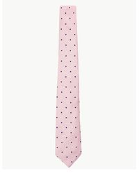 Michelsons of London Summer Spot Polyester Tie