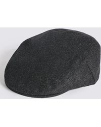 marks and spencer mens flat caps