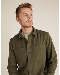 marks and spencer overshirt