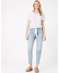 mom jeans marks and spencer