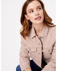 marks and spencer oversized denim jacket