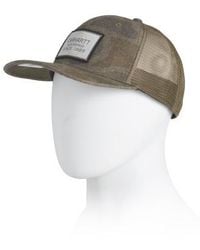 Marshalls - Wool Blend Mesh Back Camo Logo Patch Baseball Cap For - Lyst